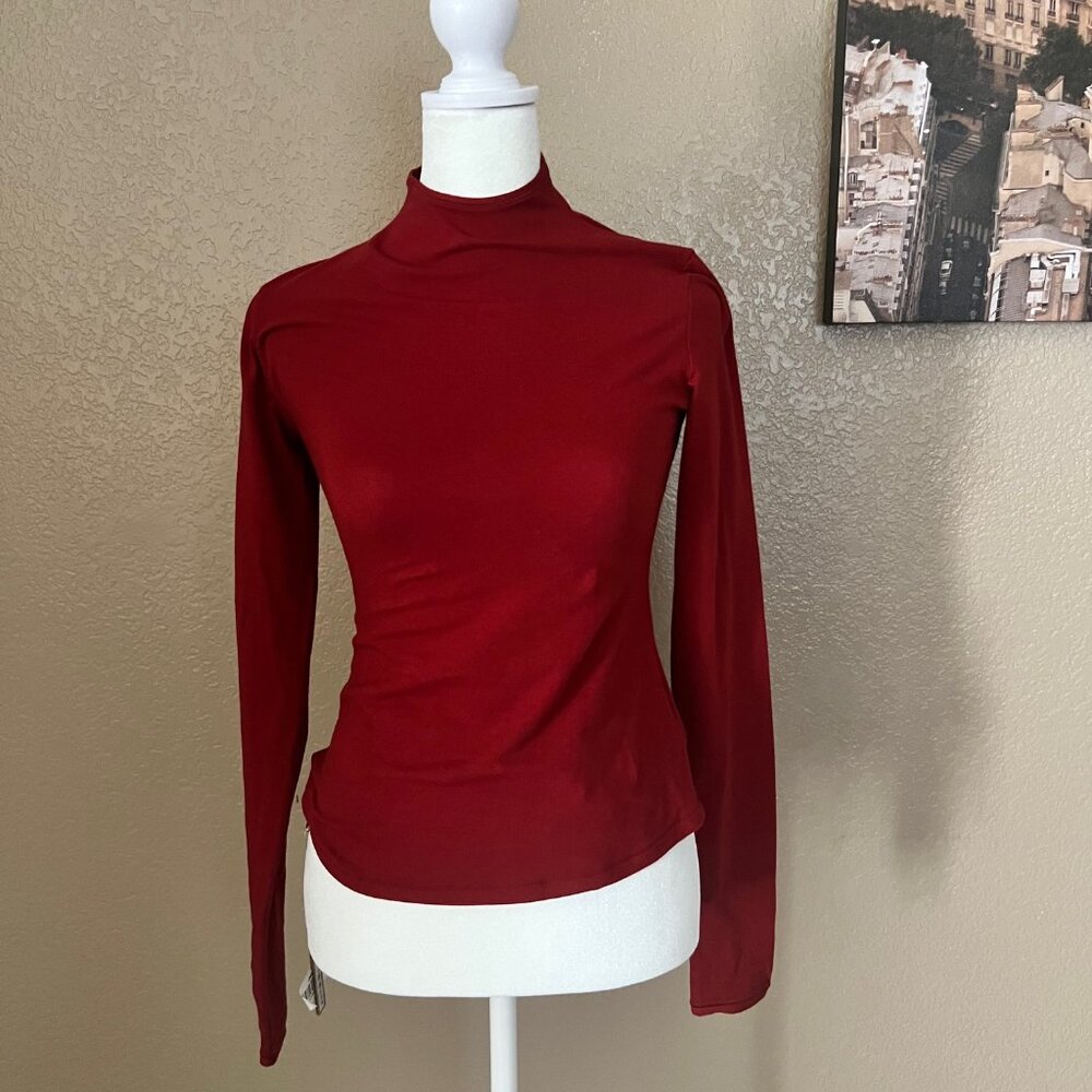 SKIMS Cotton Jersey Turtle Neck